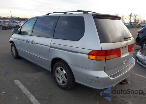 2003 Honda Odyssey Ex-L z USA, uszkodzony, nr VIN 5FNRL18013B095702